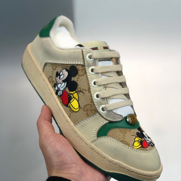 NEWGucci leather casual shoes small white shoes